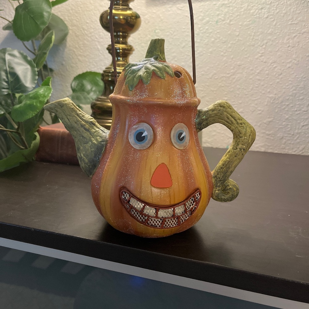 🎃 Vintage Ceramic Jack o’ Lantern